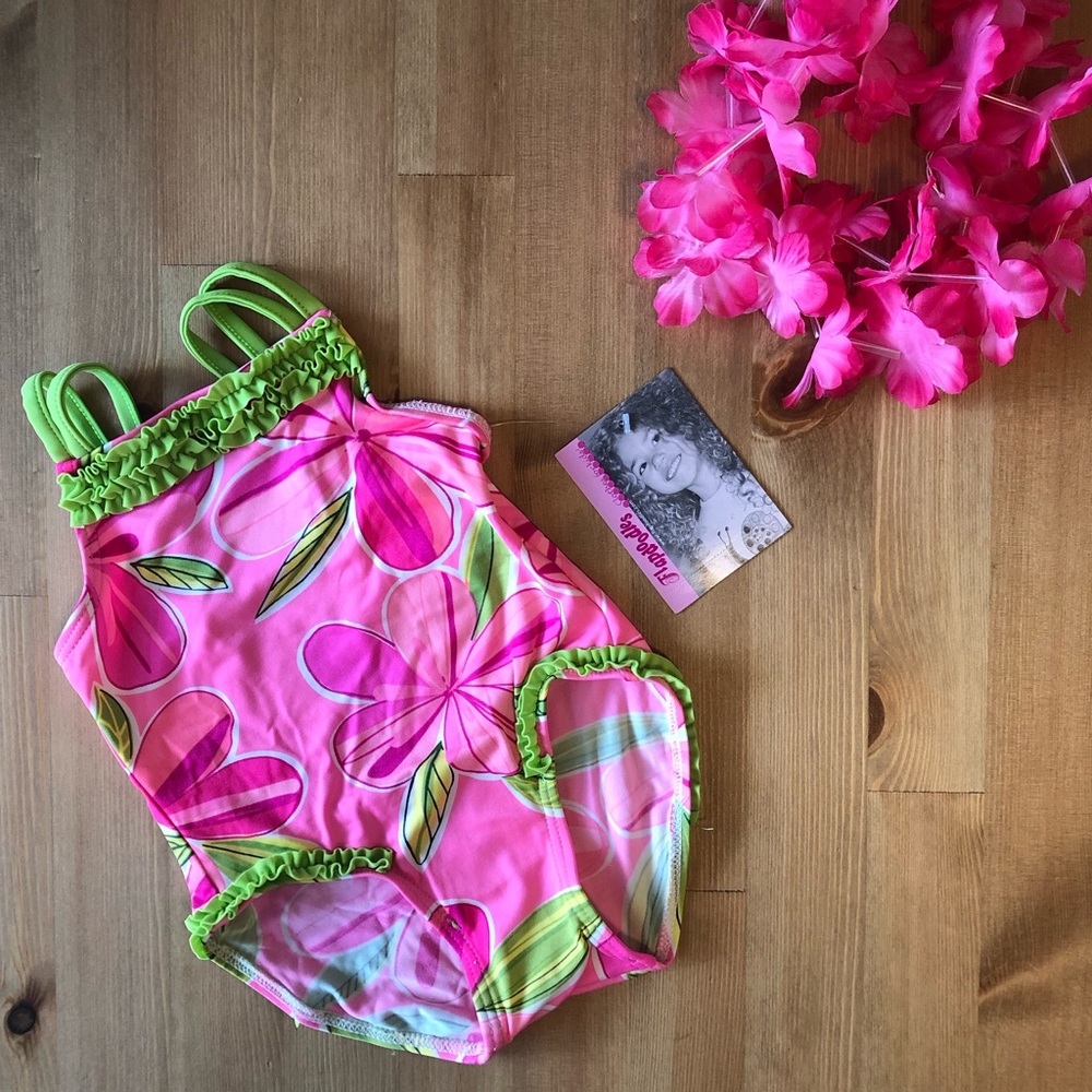 Flapdoodles NWT Pink One-Piece swimsuit